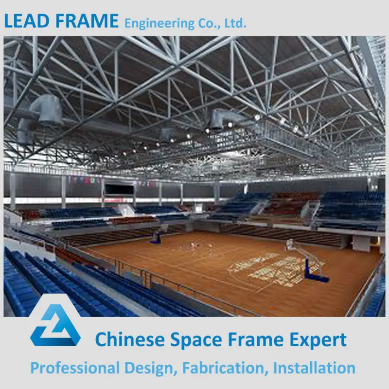 good quality fast installation metal space frame steel roof structure