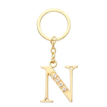 keychains with alphabet letters