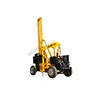 Wheels Guardrail Pile Driver solar pile driver