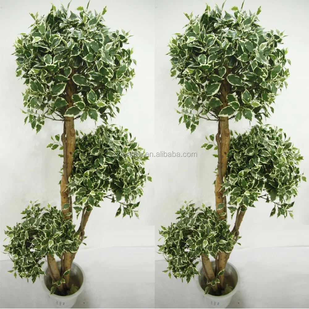 Bola De Alta Calidad De Topiary De Seda Artificiales Ficus Para