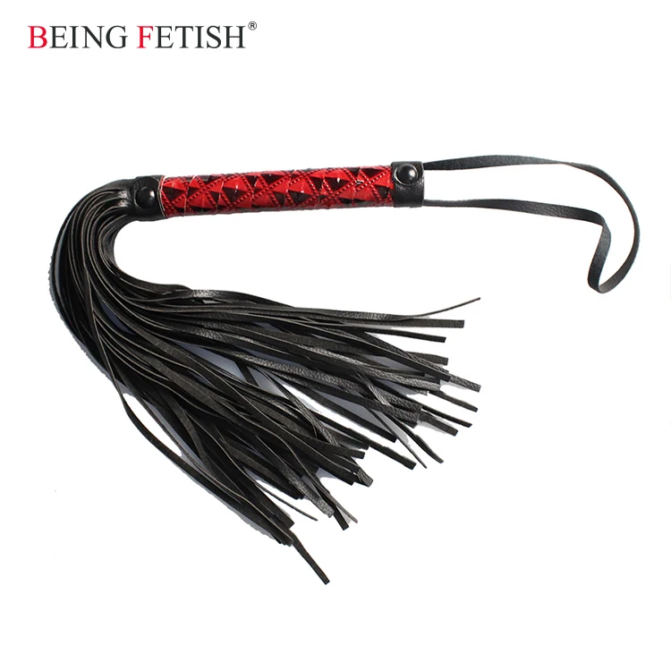 Pu Leather Whip Beat Spanking Paddle Slave Spanker Bdsm Flirting Sex Toy Whips Spanking For 4001