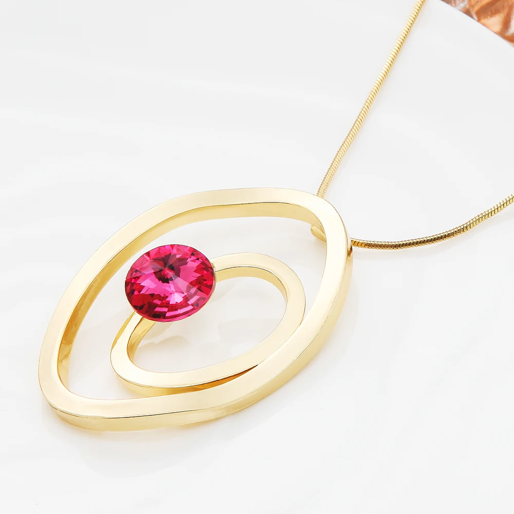 Joacii 18K Gold Plated Snack Chain Necklace Jewelry For Women With Kullatut Korut