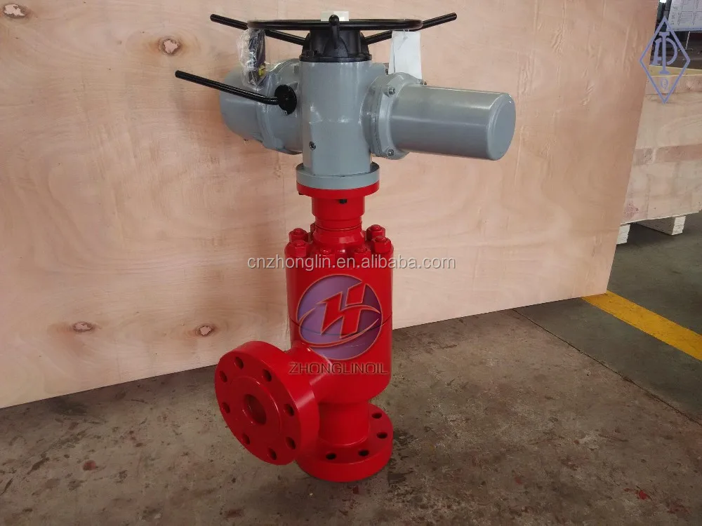 Api 6a Cameron Cc80 Cage Type Choke Valve/electric Actuated Choke Valve