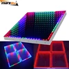 New RGB 3in1 Led Lighted 3D Mirror Portable Dance Floor for sale Price