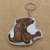 There have some custom logo keychains for soft pvc led keychain