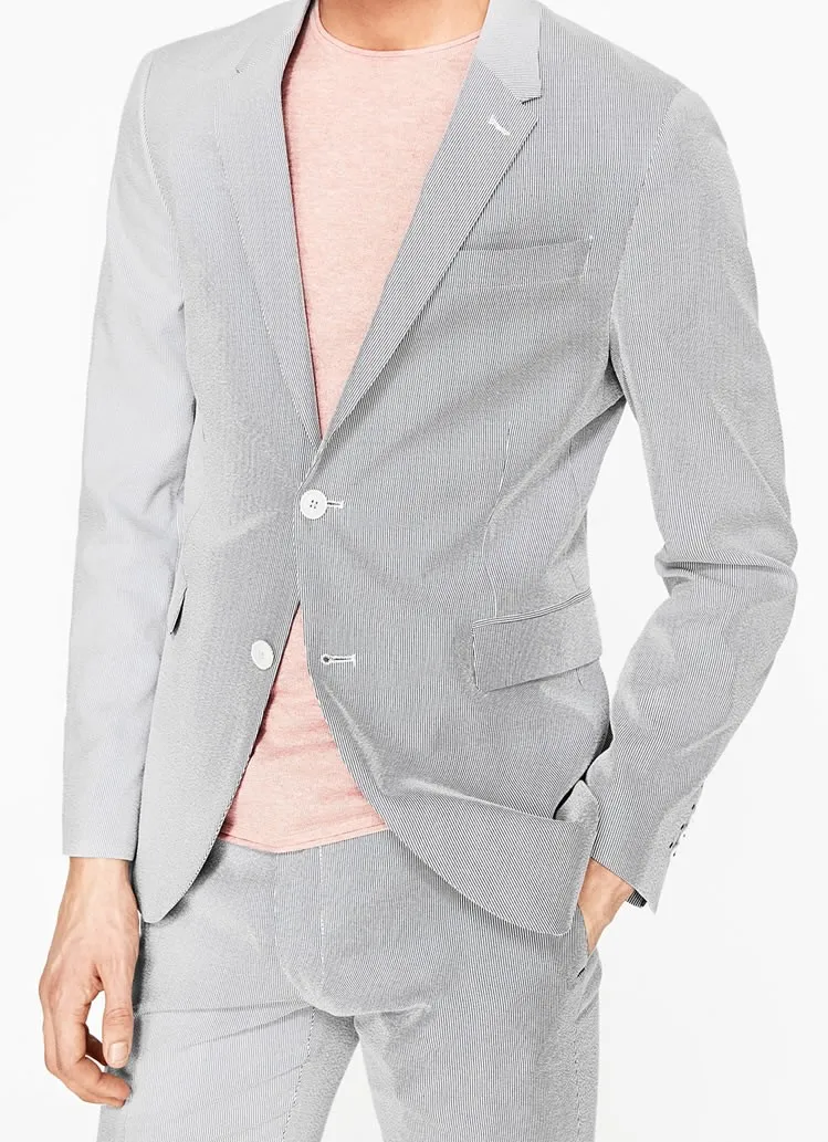 Nieuw Summer Pinstripe Linen Suit For Men - Buy Men Suit,Suit For Men SB-94