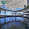 PTFE membrane textile 5000/5000N self cleaning aging resistant economic type 15 years warranty made in China