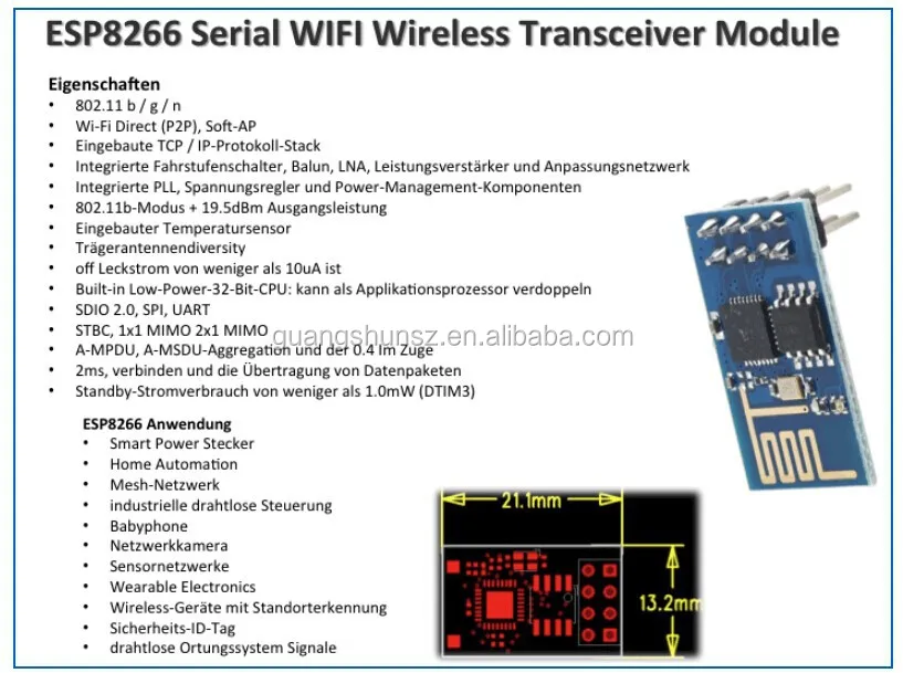 Esp8266 Wifi Esp-01,Esp-02,Esp-03,Esp-04,Esp-05-06-esp-07-08-09-10-11 ...