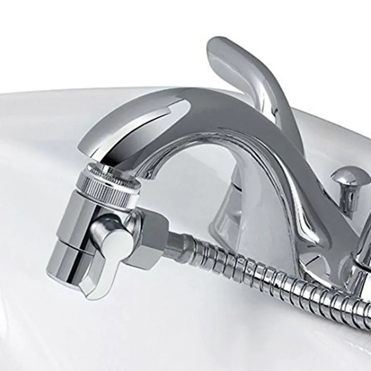 Polished Chrome Brass Sink Valve Diverter Faucet Splitter High Quality M1N4 