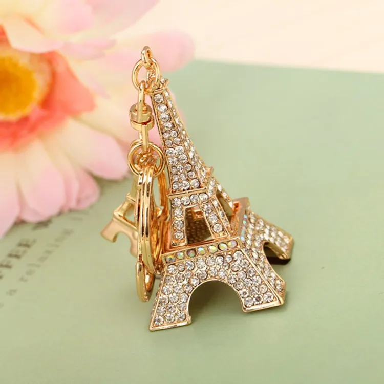 Fashion Metal 3d Paris Eiffel Tower Keychain Wholesale Buy Eiffel