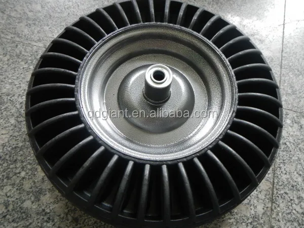 3.50-8 heavy duty solid rubber wheels