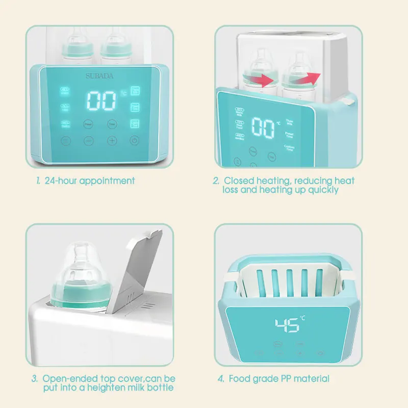 Electric Baby Bottle Warmer Sterilizer Warm Milk Multifunction