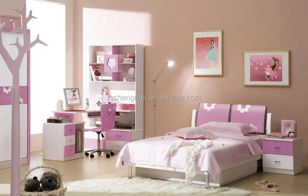 Leuke ontwerp kleurrijke kid meubelen slaapkamer set jongens