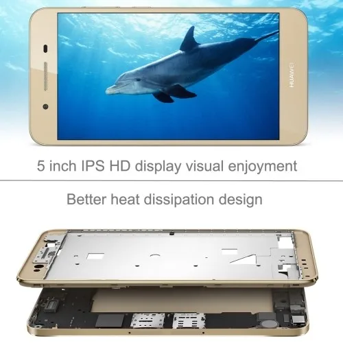 Hot selling Huawei 5S / TAG-AL00 16GB 5 inch IPS Screen Android 5.1 mobile phone MT6753T Octa Core 4G phone