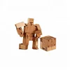 Wooden Cube Man Puzzle,Wooden Cube in Puzzle,promotional puzzle cube