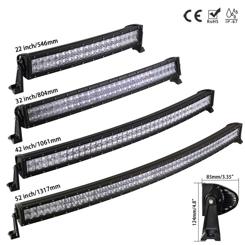 High Quality 12 Volt Led Waterproof Car Work Led Light Bars 36w 72w ...