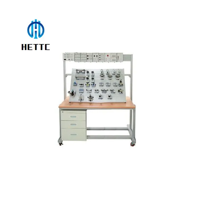 PLC Control Pneumatic Teaching Training Platform, High Quality Plc ...