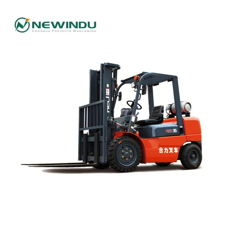 New 3.5ton Heli Forklift Gasoline Forklift Cpqyd35 - Buy Forklift Forks ...