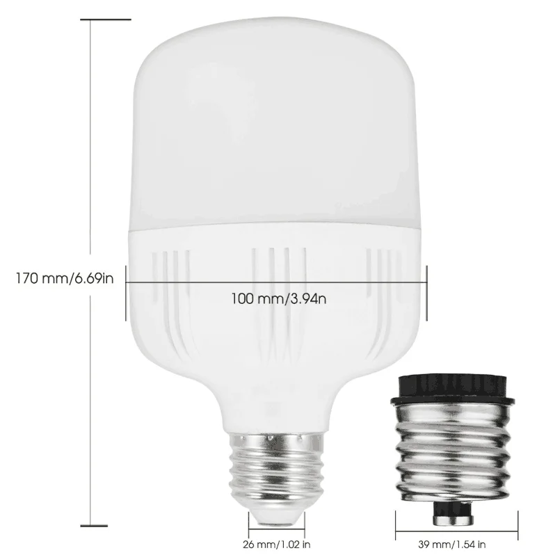 High Lumen T shape LED Bulb  T80 20W  E27