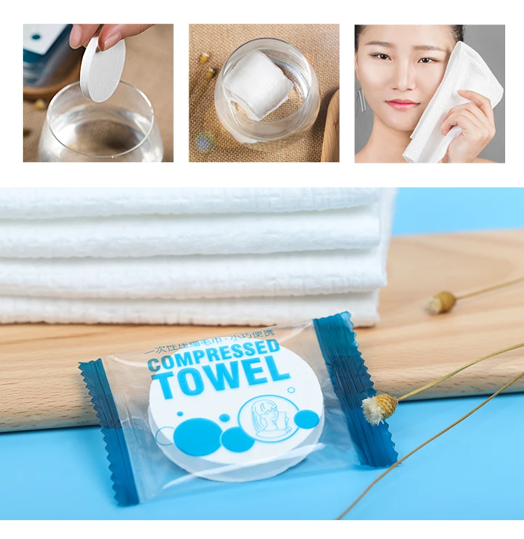 Beautyblend Q8010 Disposable Compressed Towel,Independent Packing