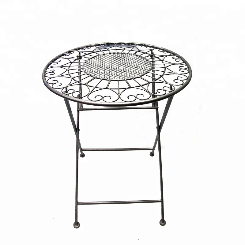 Venta al por mayor mesas de hierro forjado para jardin-Compre online