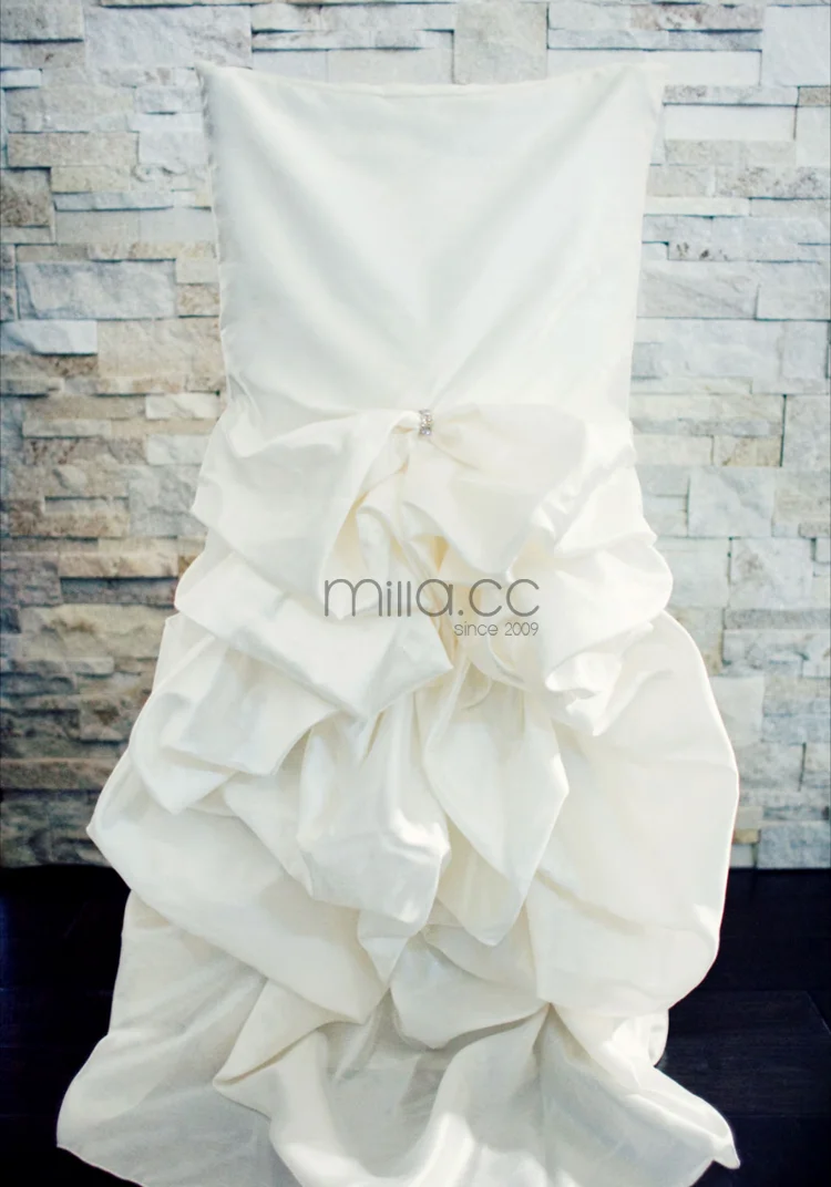 Chair Covers For Weddings With Ruffles Decorations For Events Party