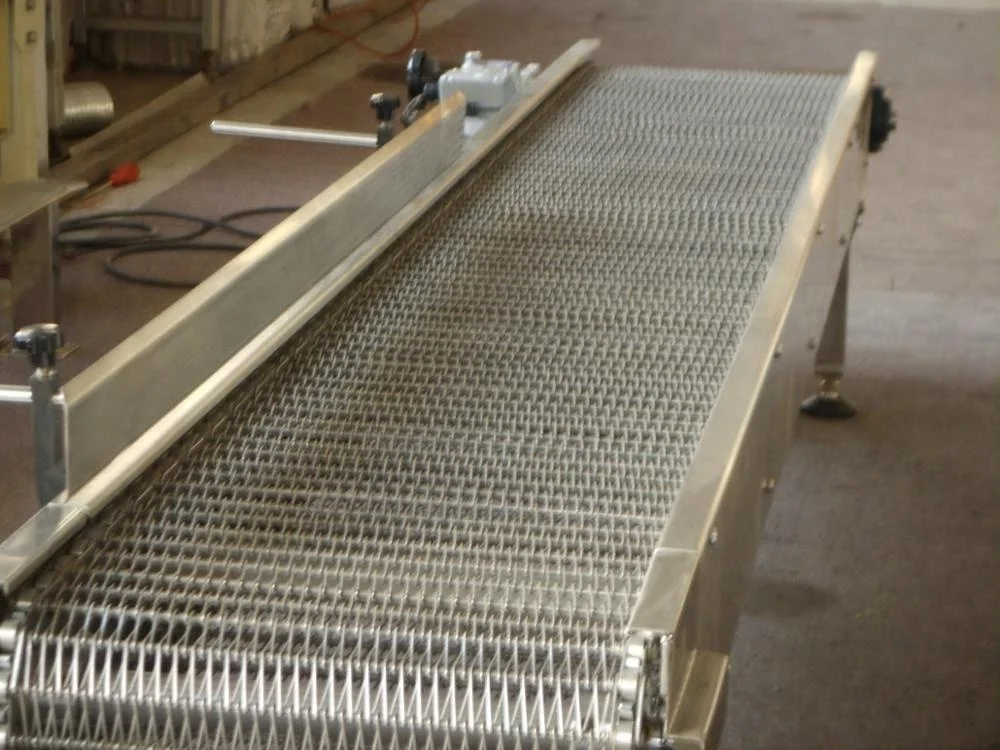 Сетка конвейер. Stainless Steel Conveyor Belt.