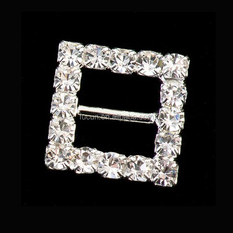 20mm Crystal Square Mini Alloy Metal Rhinestone Buckles For Dresses Buy Alloy Metal Rhinestone