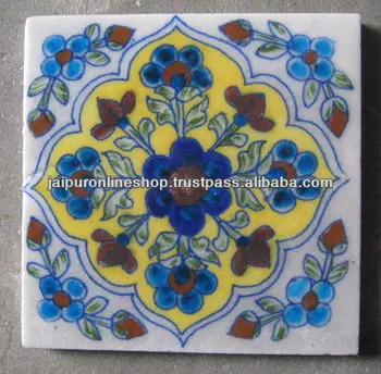 Beautifully Designed Jaipur Blue Pottery Tiles Beautifully Designed Jaipur Blue Pottery Tiles