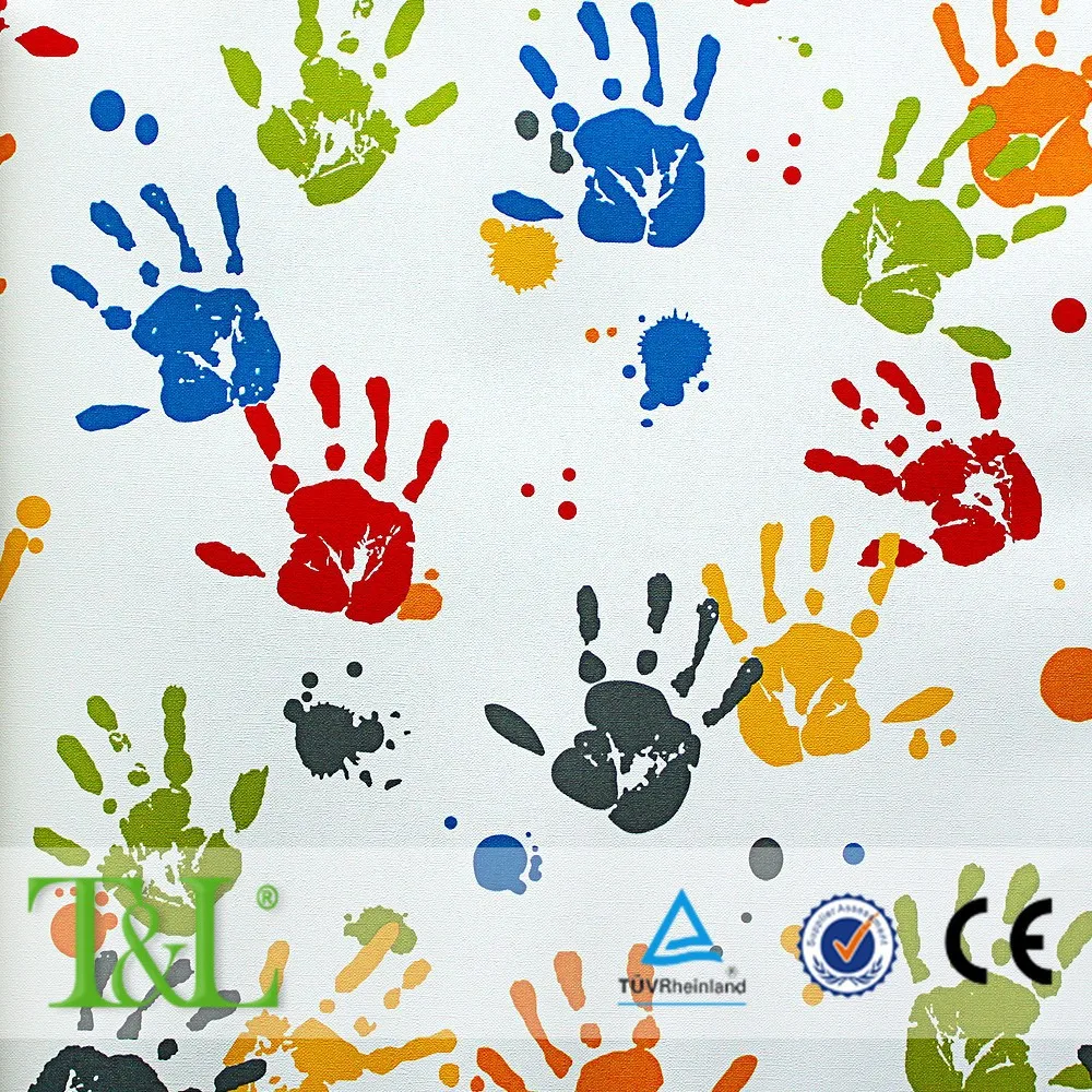 Handprint Wahsable Wallpaper Anak Anak Untuk Anak Laki Laki