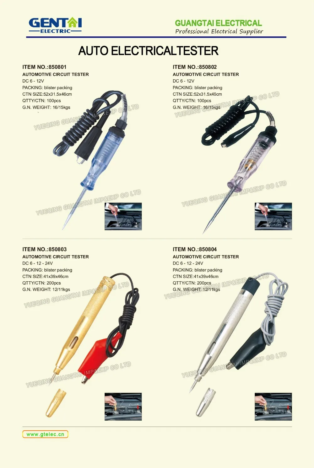 Autoelectrical Wiring Tester Auto Circuit Tester 24v Buy Auto