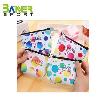 colorful coin purse