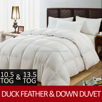 New Luxury Duck Down Filling Quilt Goose Feather Duvet Queen Size