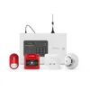 Best selling wireless fire alarm system control panel 433mhz for smart home security / outdoor use