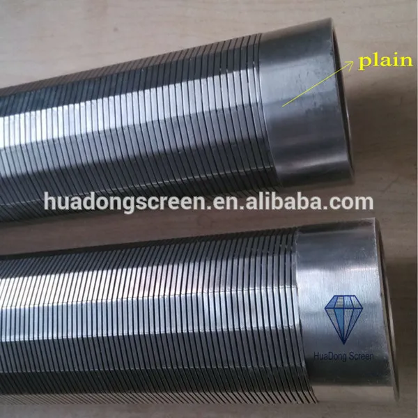 product-600-600 10 Inch 0.5mm Slot Stainless Steel 316 Johnson Strainer Screen Filter For Drilling Well