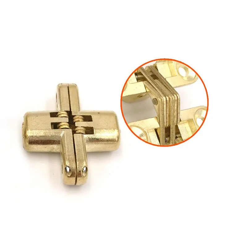 Cross Hinge Invisible Hidden Hinge Folding Table Hinge For Dining Table