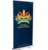 Portable roll up banner cassette