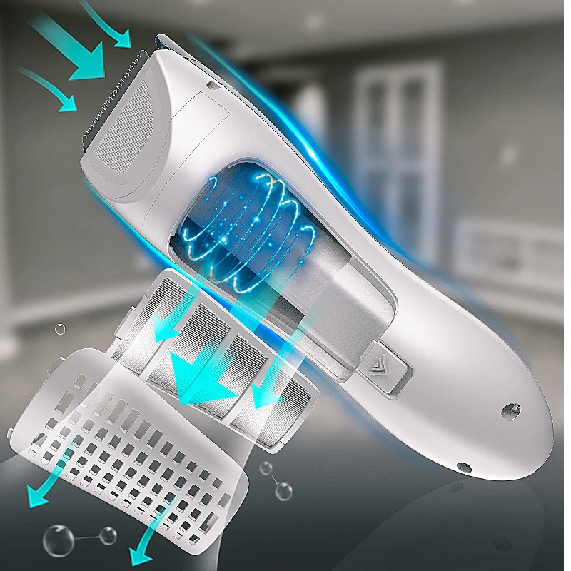 Professional Electric Silent Suction Hair Dryer Clippers Cutting ...
