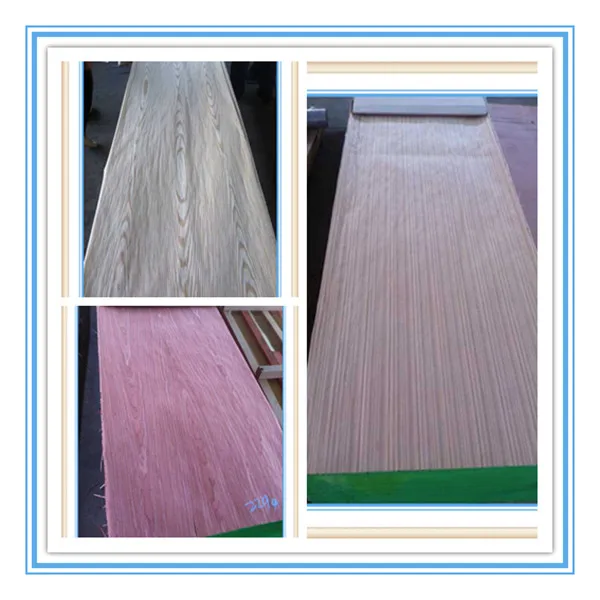 recon wood face veneer/engineered wood face veneer/wood veneer lamp shade