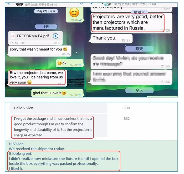 100W big glass outdoor waterproof rotating gobo projector on the wall