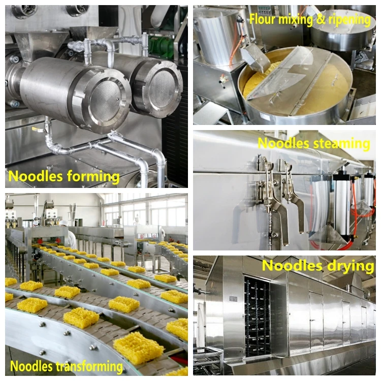 Noodle Processing Technology Automatic Japanese Instant Noodles Machinery - SNT