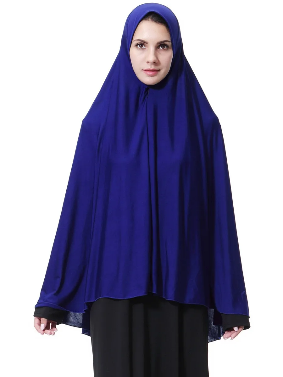 Hs109# New Design Islamic Niqab Three Quarter Long Muslim Burqa Chador ...