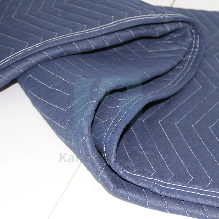 Highquality heavy polycotton Moving Blanket removal blanket, View