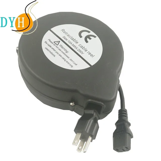 4m Spring Loaded 240v Retractable Power Cord Reel With Italy Plug Buy