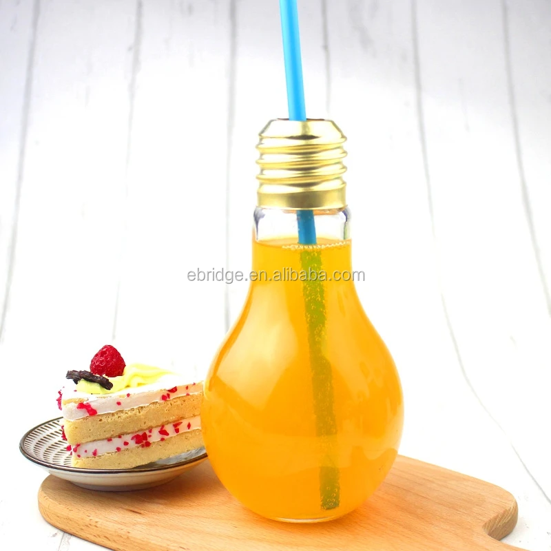 Light Bulb Cup with Straw Lids for halloween Parties Plastic Light Bulb  Shaped Bottles Bottom Glowin…See more Light Bulb Cup with Straw Lids for