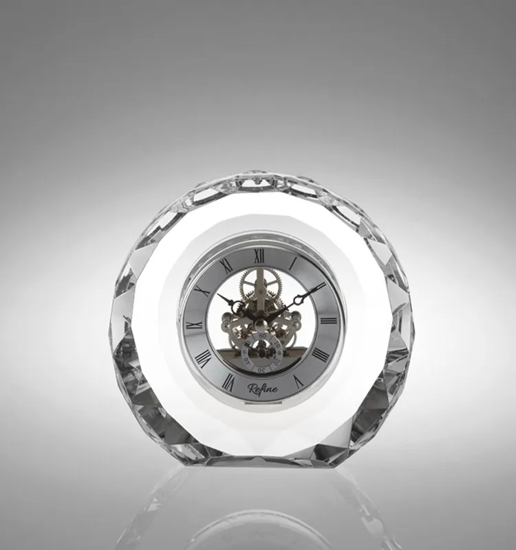 Crystal Clear Quartz Clock Buy Crystal Desk Clock,Crystal Clear