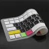 2019 flexible waterproof cover keys silicone computer keyboard