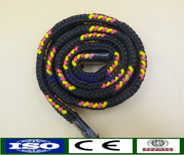 Braided flat rope