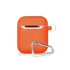 360 Degree Full Cover Protective Dustproof Silicone Case Cover with Hook Carry Wireless Earphones For Airpod For Apple