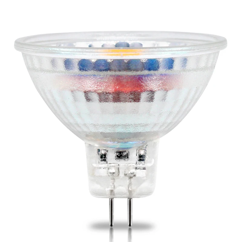 SHENPU Decoration Glass Lamp160 Lumen Bulb 12V 2W Mr11 Led Light